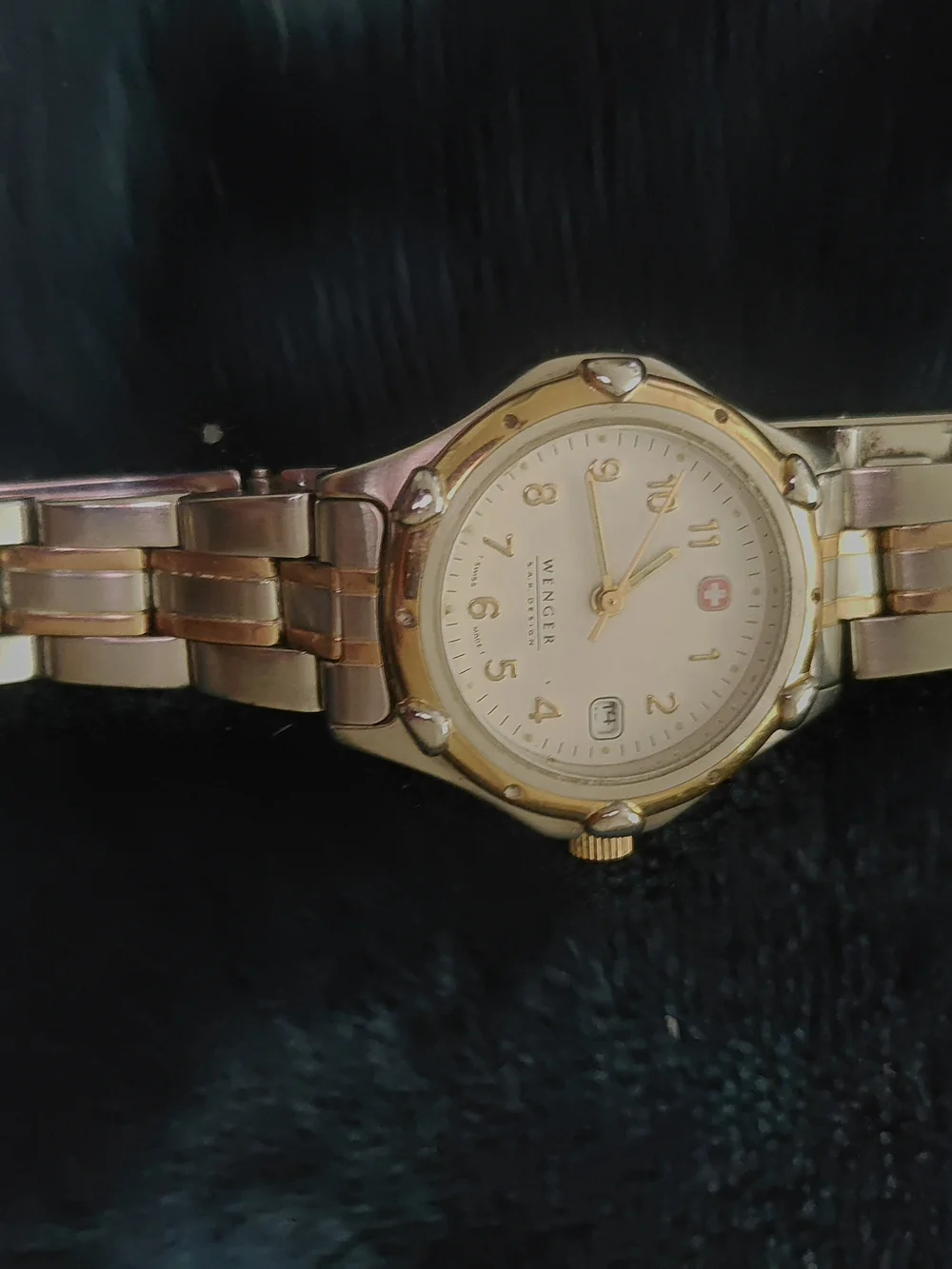 Wenger Two-Tone Women's Swiss Watch - Gold & Silver